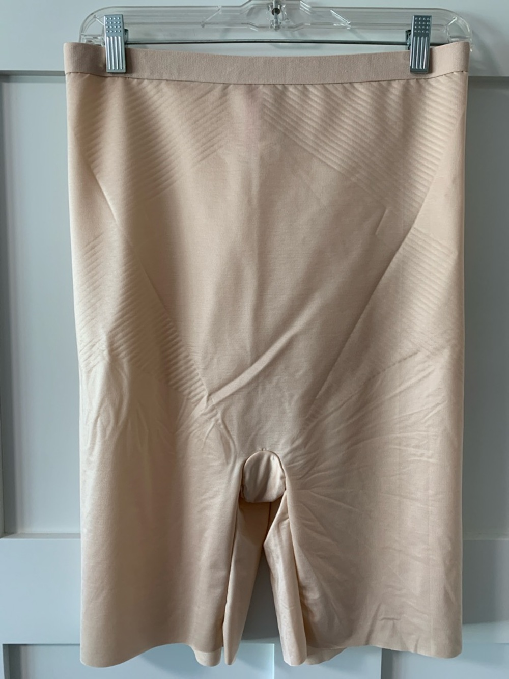 SPANX Nude Shapewear Bodysuit with Red Brand Tag - 1X